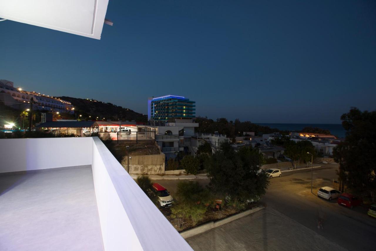 The Azure Blue Apt Faliraki Exteriör bild